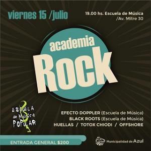 La Escuela Municipal de Música presenta el Academia Rock 2022